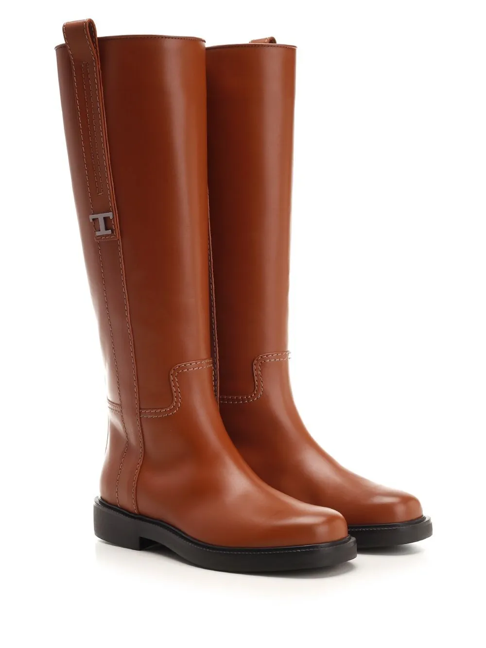   Tod's  Stivale in pelle marrone  