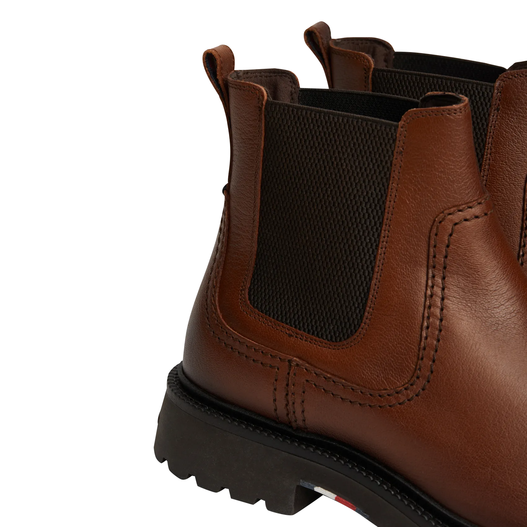 TOMMY HILFIGER   Stivali in pelle | Marrone