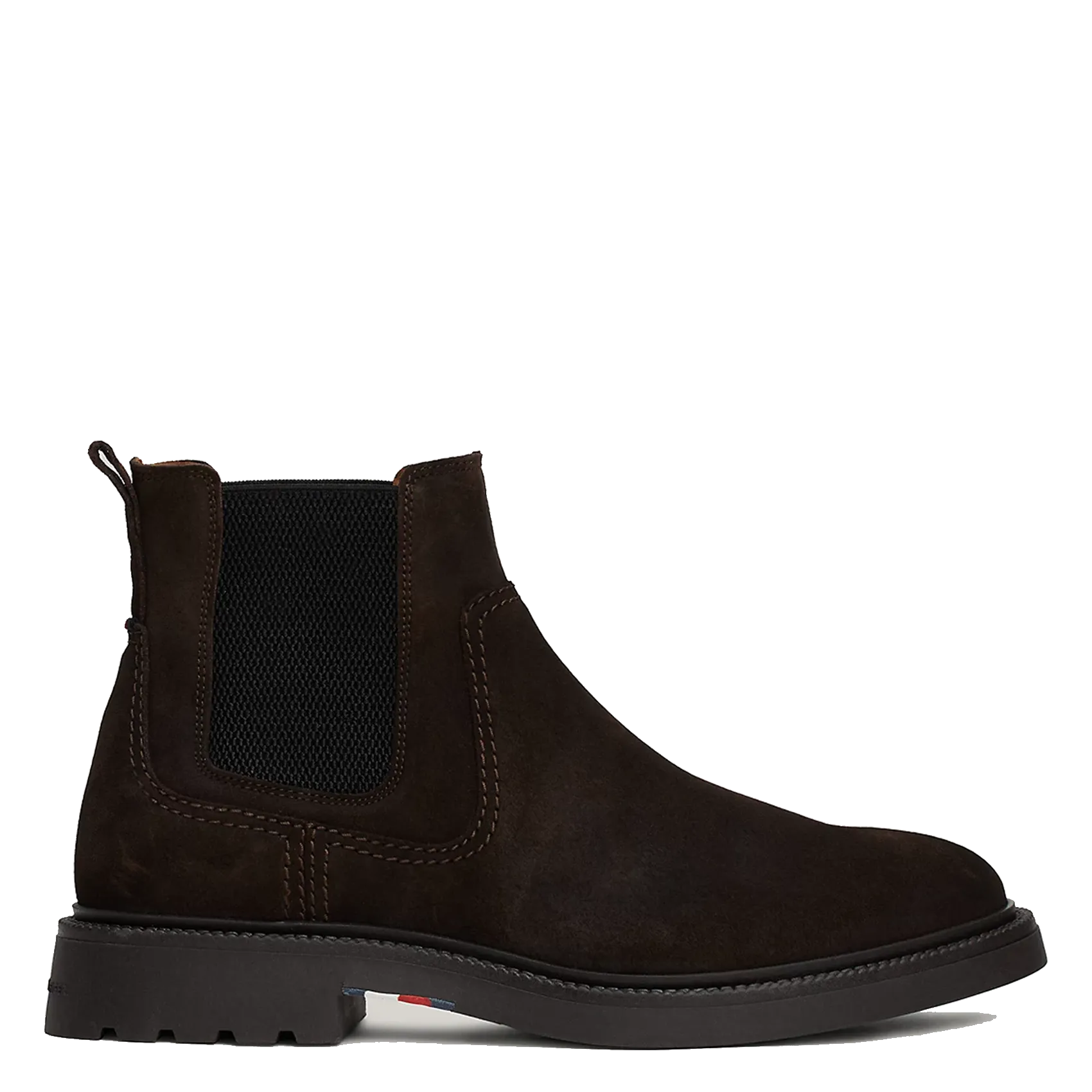  TOMMY HILFIGER   Stivali in pelle scamosciata | Marrone