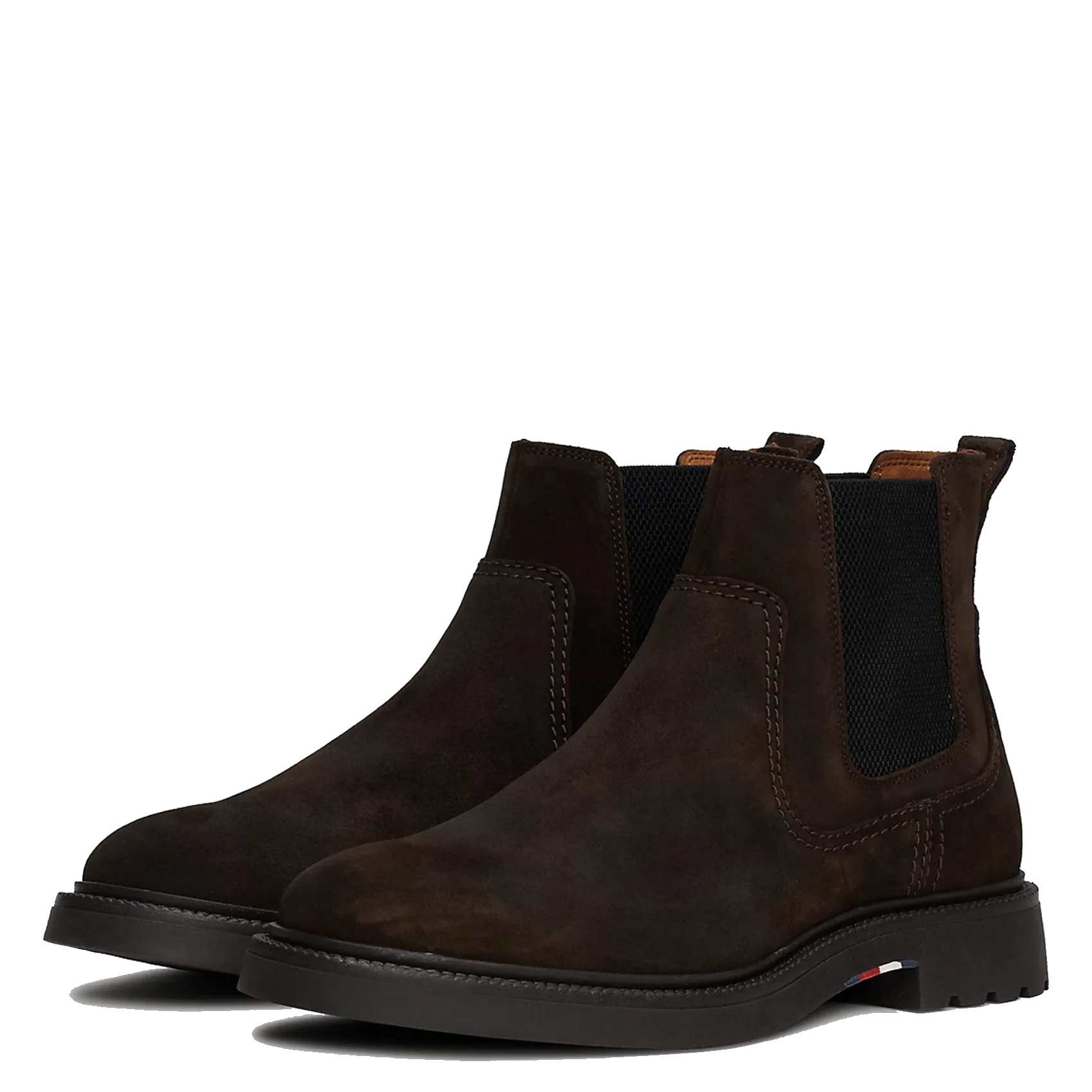  TOMMY HILFIGER   Stivali in pelle scamosciata | Marrone