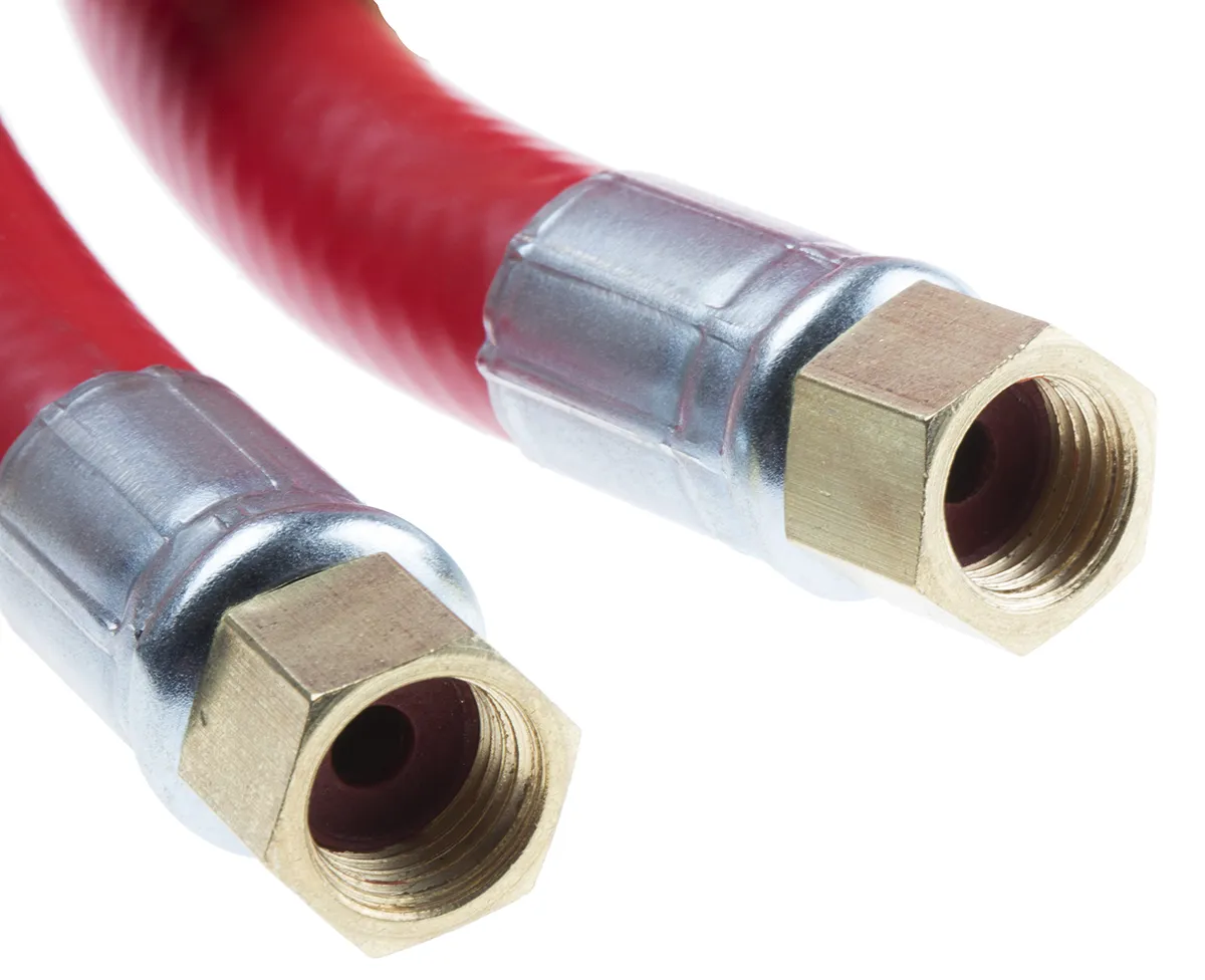 Tubo flessibile RS PRO, 20 bar max, connessione BSP femmina da 1/4 poll. x BSP 1/4" femmina