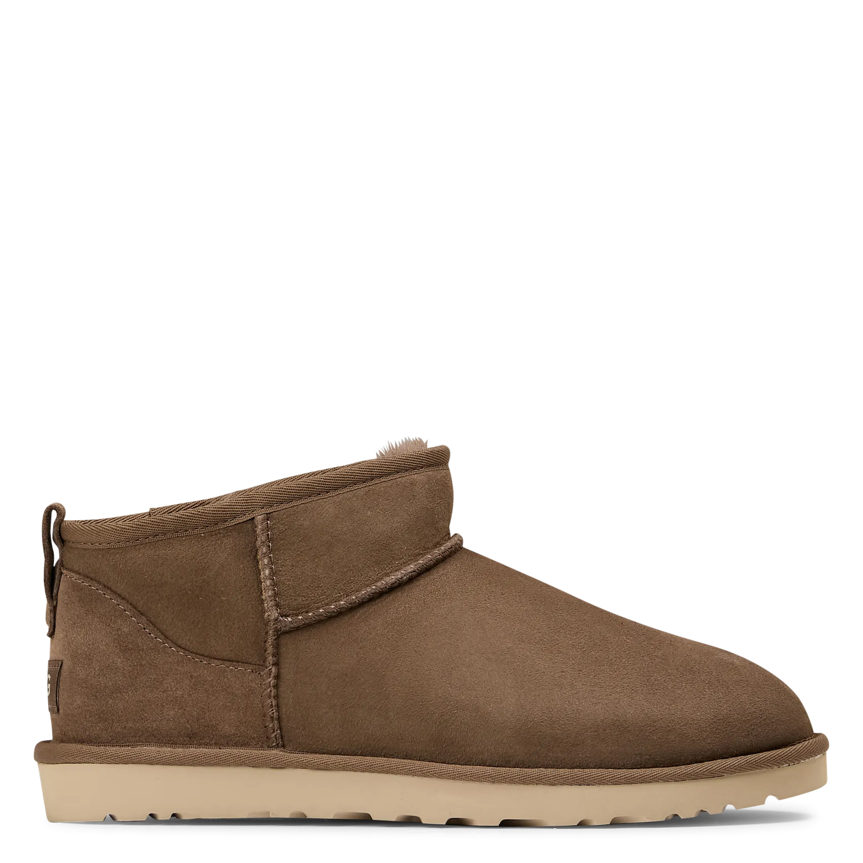  UGG   CLASSIC ULTRA MINI - Stivali in pelle | Marrone