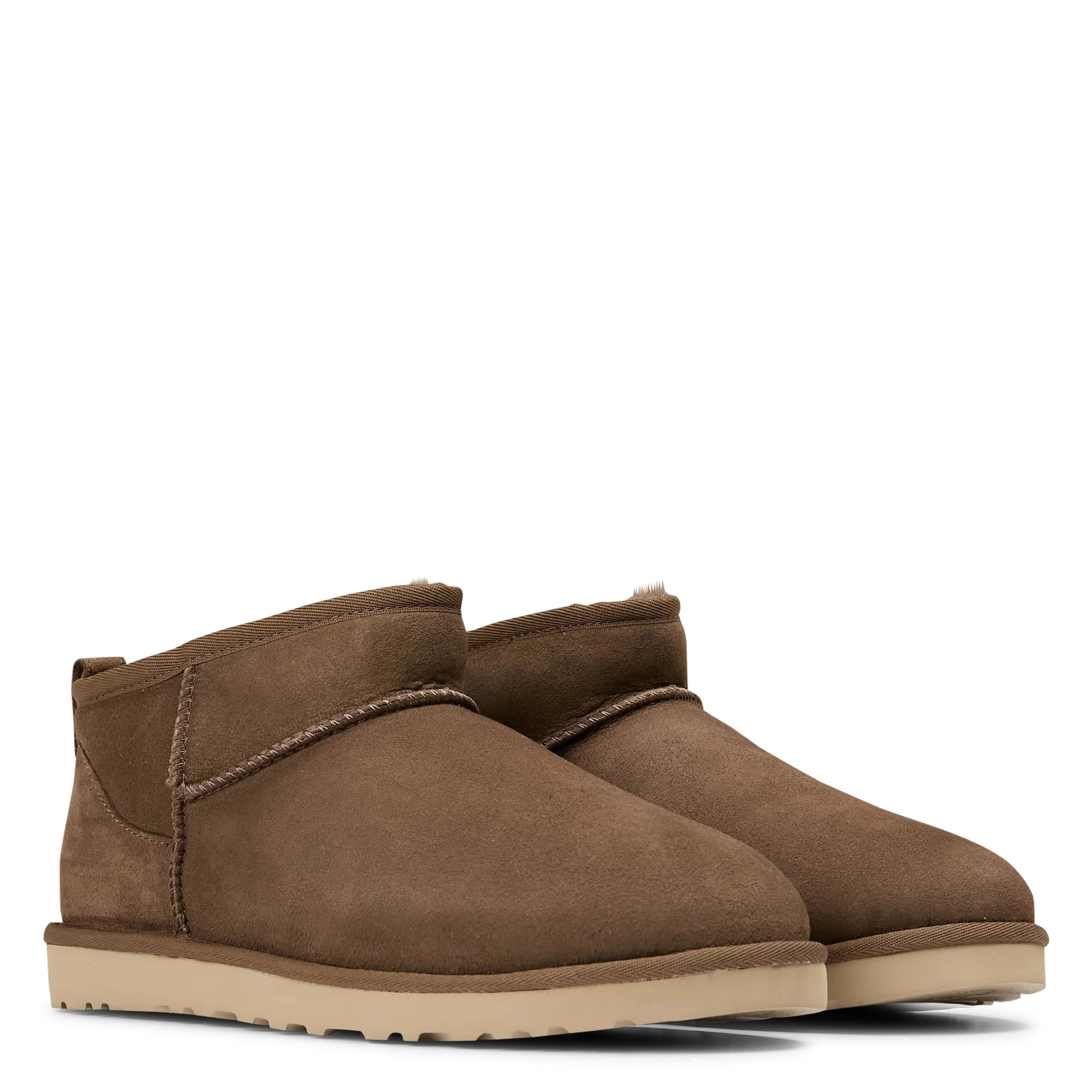  UGG   CLASSIC ULTRA MINI - Stivali in pelle | Marrone