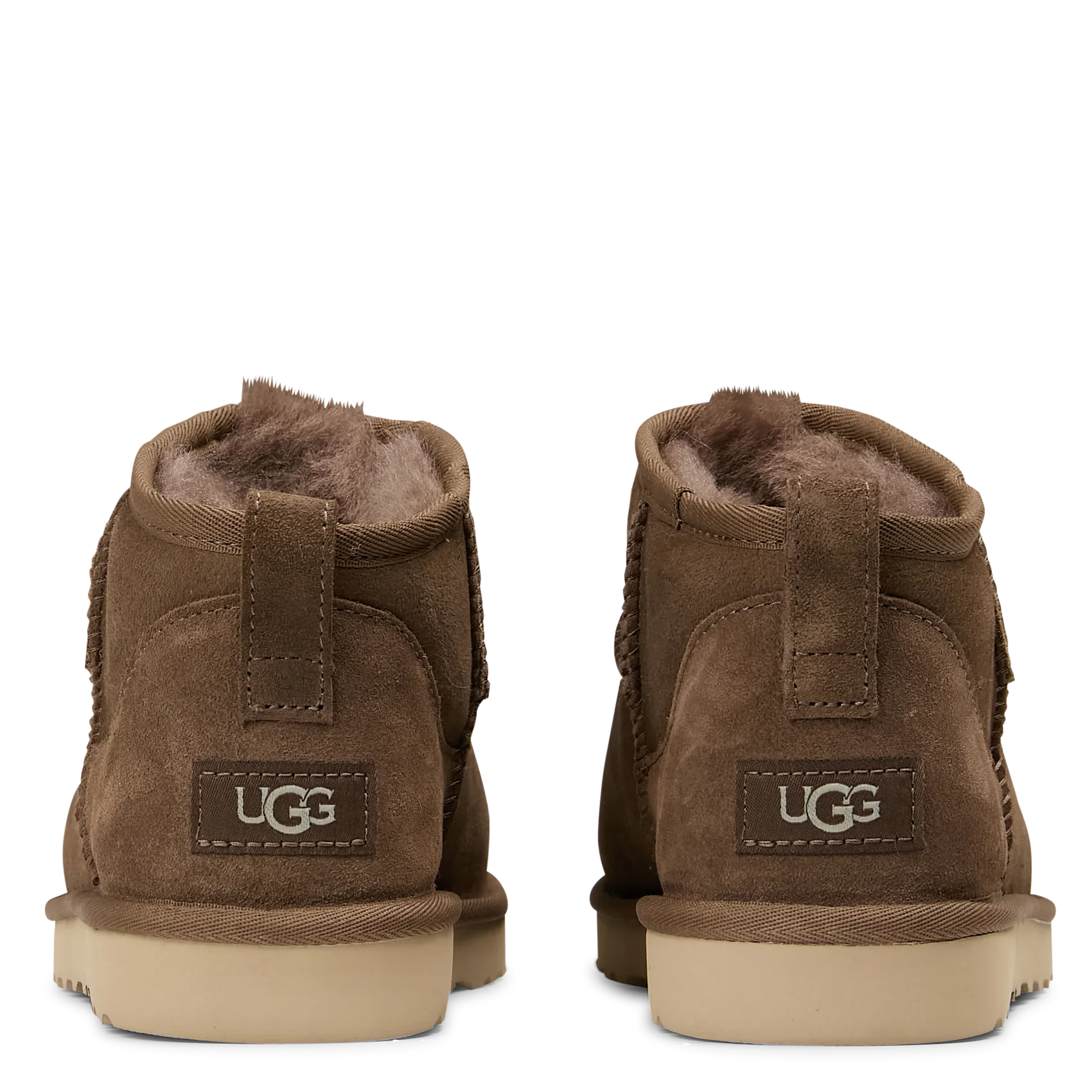  UGG   CLASSIC ULTRA MINI - Stivali in pelle | Marrone
