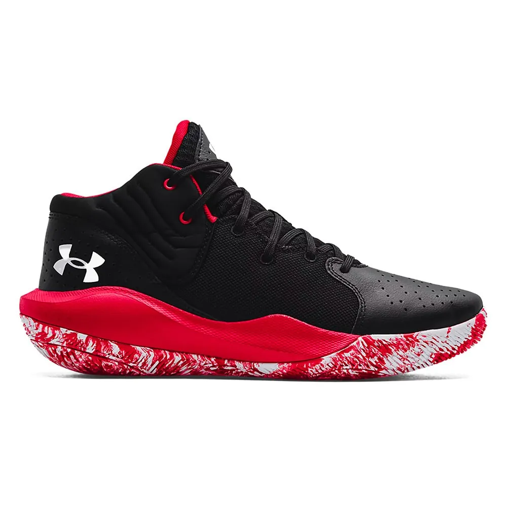 Under Armour Jet 21 Nero Rosso - Scarpe Basket Uomo