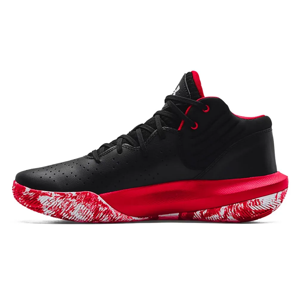 Under Armour Jet 21 Nero Rosso - Scarpe Basket Uomo