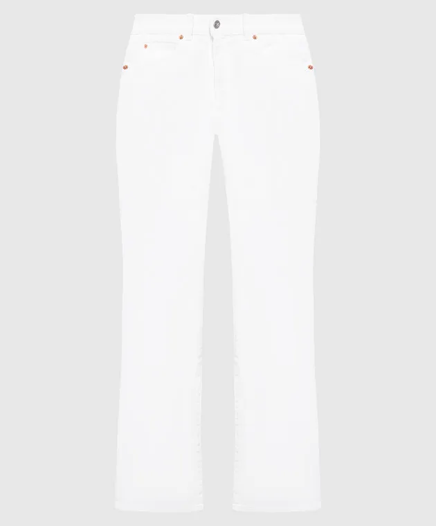 Valentino Jeans bianchi con stampa brandizzata XB0DD13N8EK