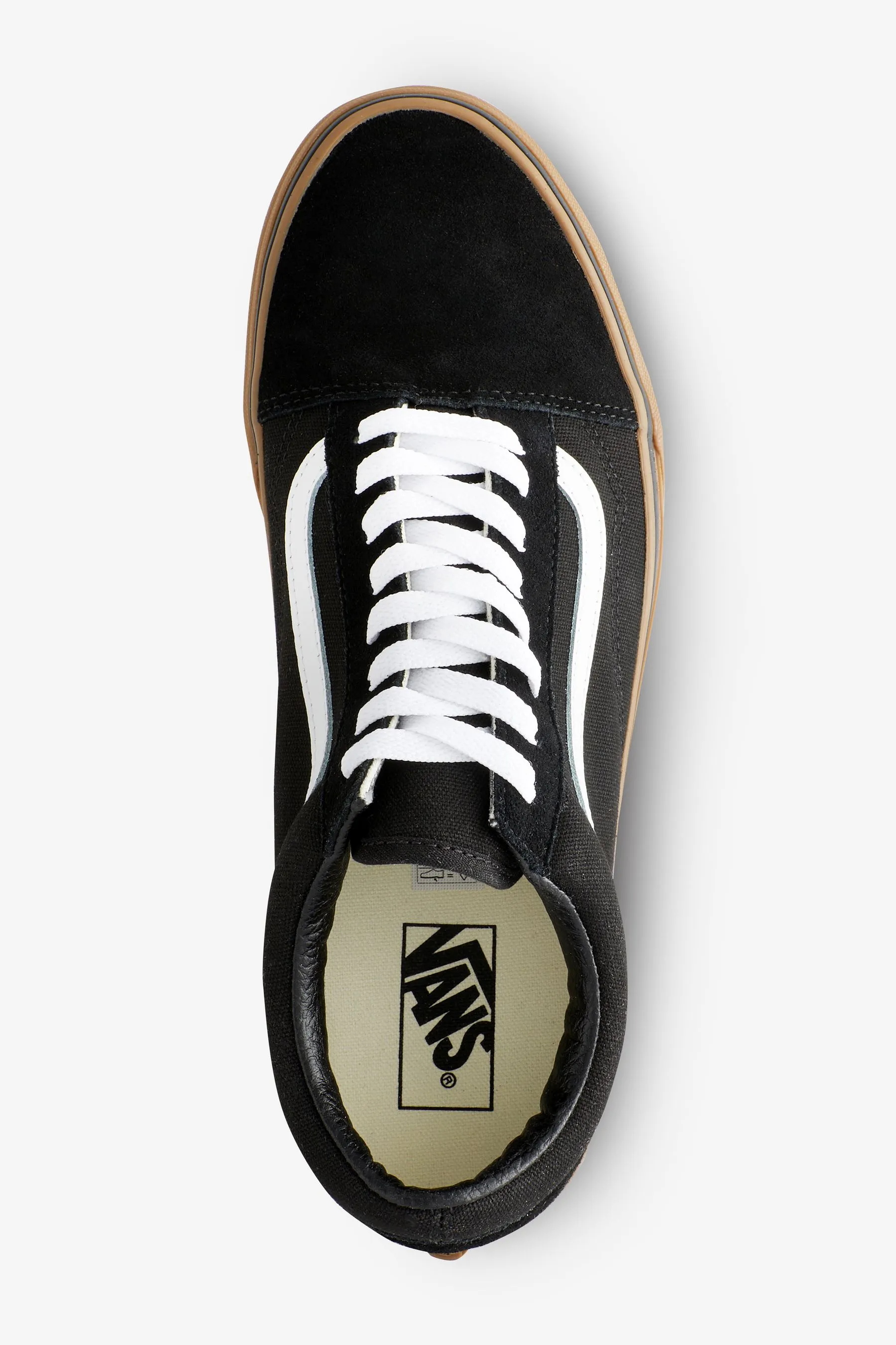 Vans Uomo - Old Skool - Scarpe da ginnastica con suola in gomma    