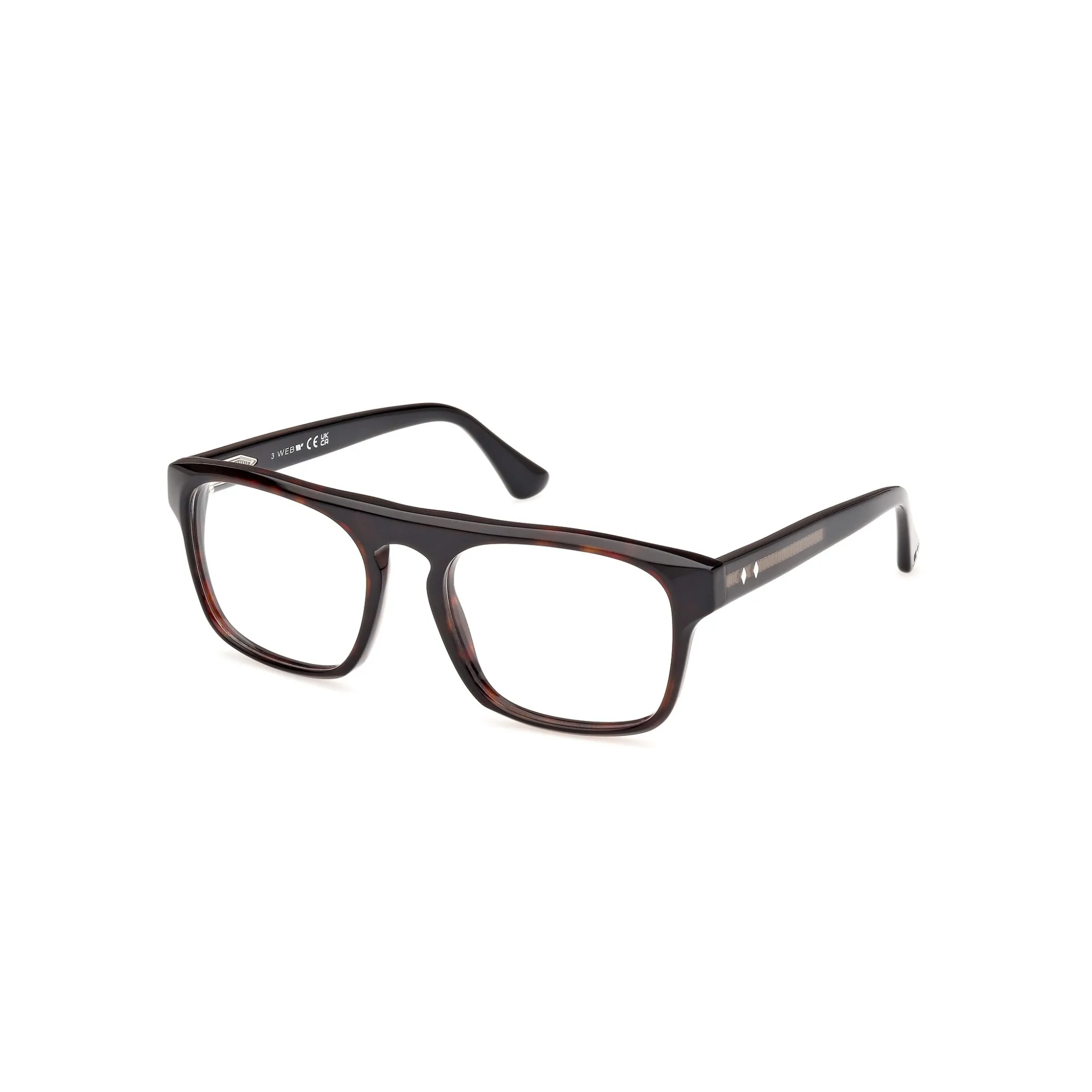   Web WE 5434 - 056  Avana/monocolore | Occhiale Da Vista Uomo 