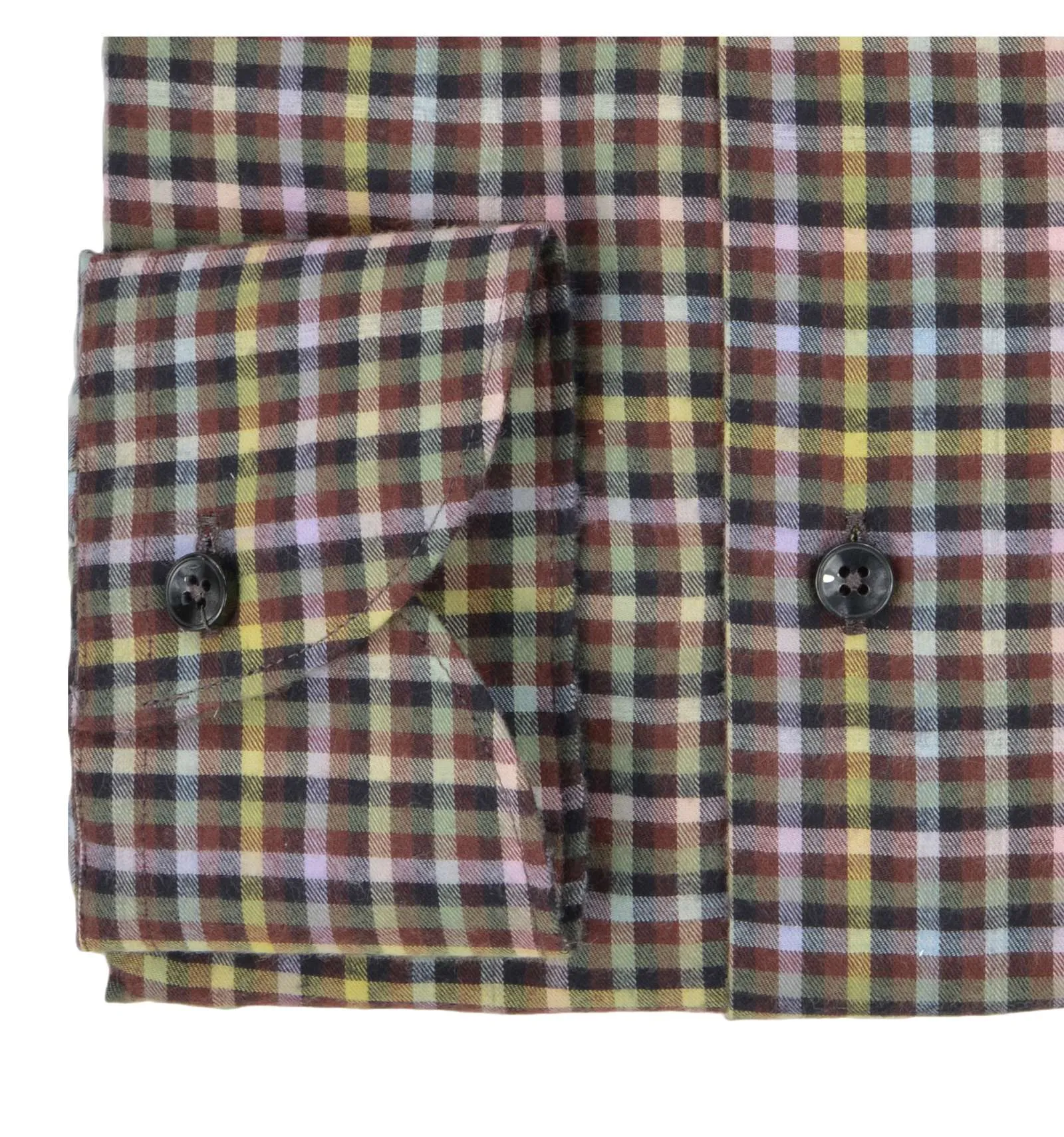 XACUS uomo camicia micro check multicolor tailor 31327.001 558ML