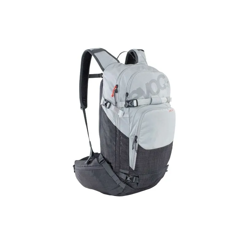 Zaino Evoc Zaini Line 20L (Argento-Pelle Grigio Carbonio)