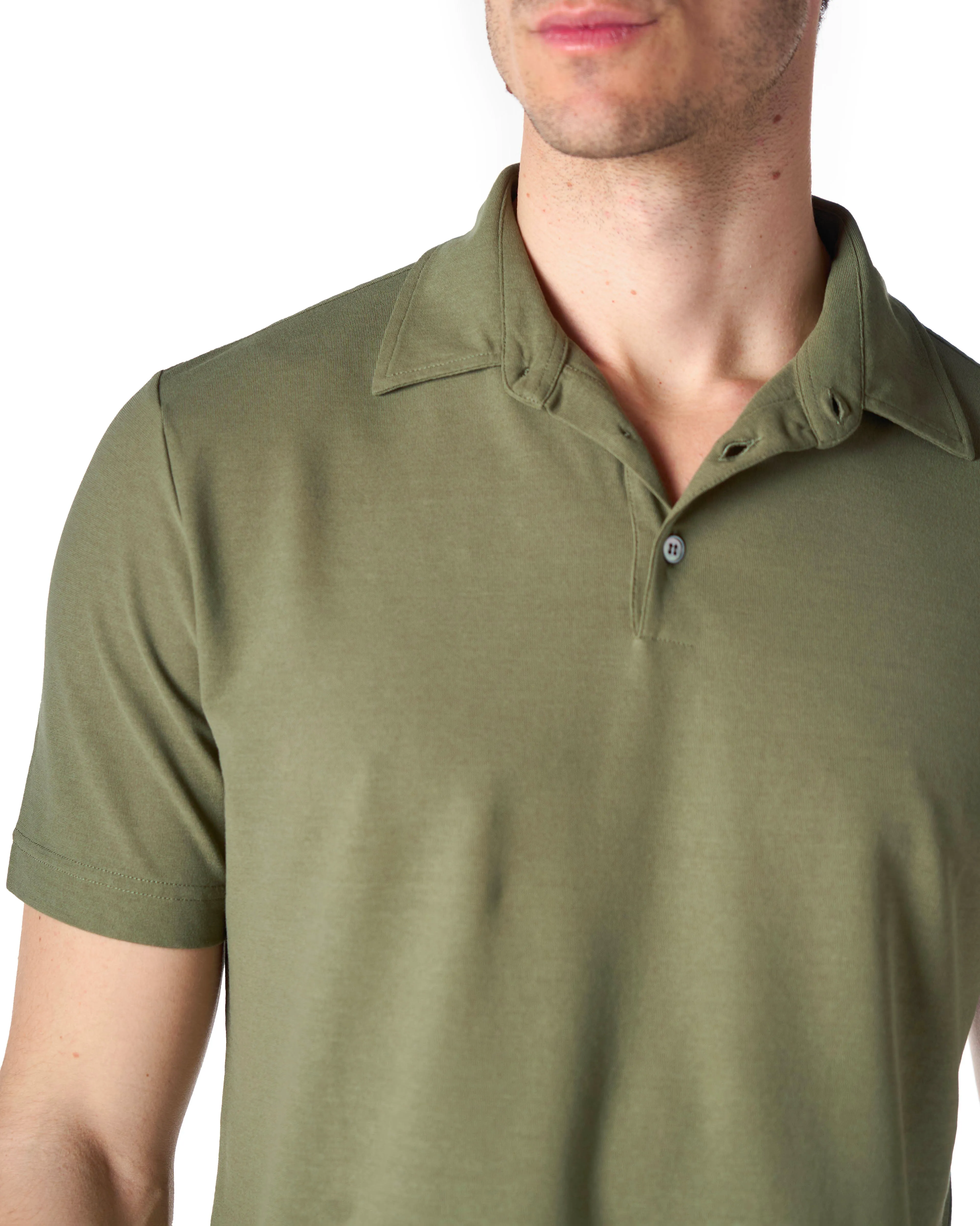 ZANONE POLO ICE COTTON